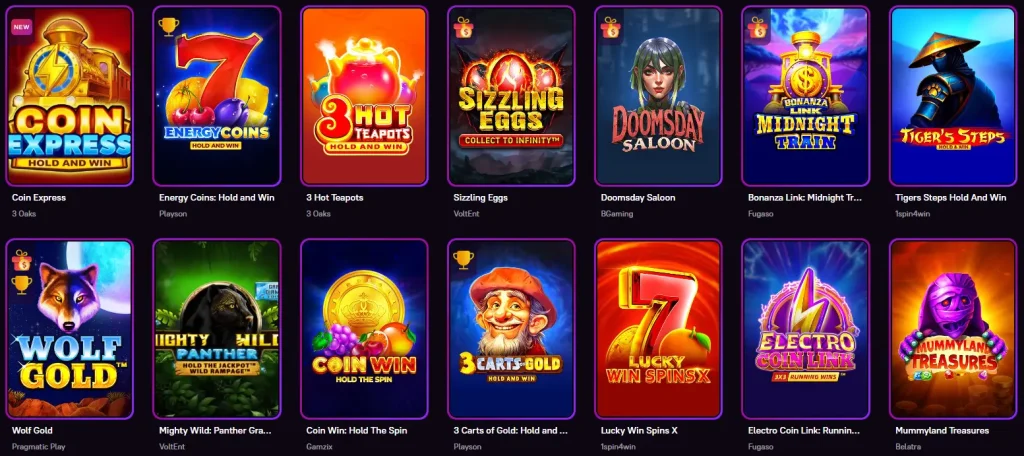 Zoome Casino pokies